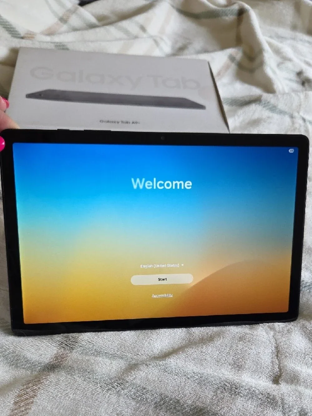 Samsung Galaxy Tab A9+ Black Display Tablet